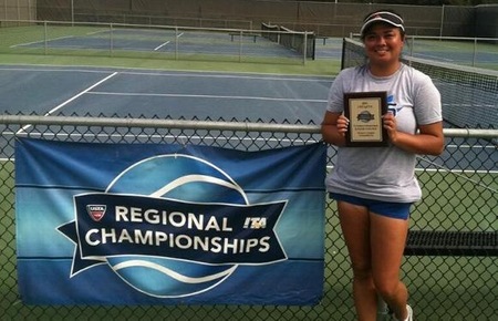 Women's Tennis:  Samonte wins NorCal ITA Regional Championships hosted by American River College.