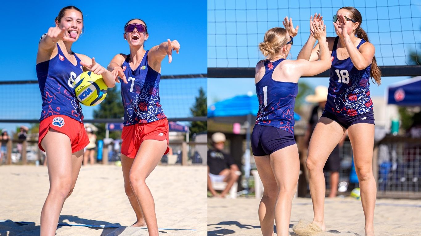 SRJC Beach Volleyball Pairs Qualify for Big 8 Conference Championships