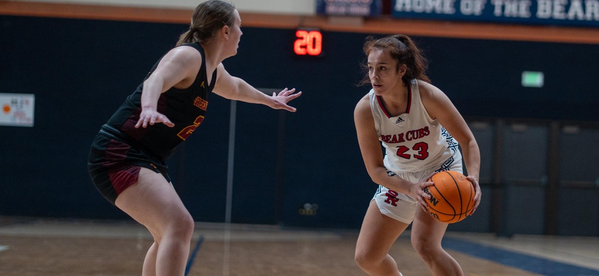 Ivy Gonzalez driving against Redwoods 