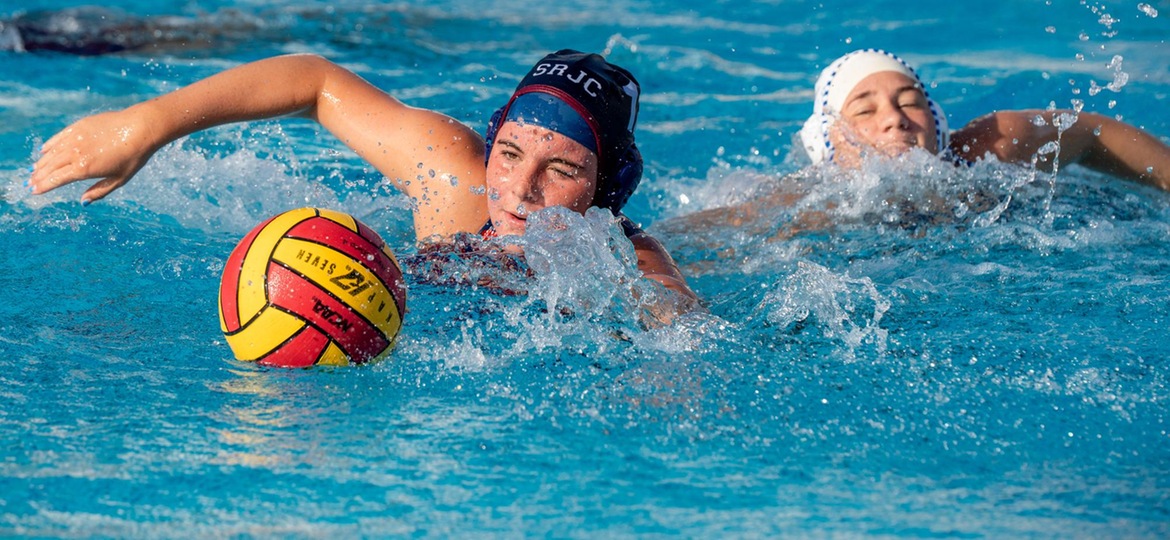 Santa Rosa&rsquo;s attacker Addison Klosevitz reaches for the ball against Modesto on Wednesday, Oct. 30, 2024. Nathan Kaito Morris